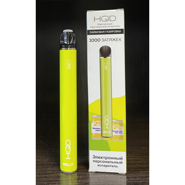 HQD melo laim soda (лаймовая газировка) 1000 затяжек в Челябинске