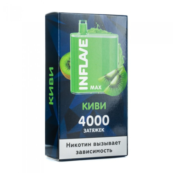 INFLAVE MAX Киви, 4000 тяг в Челябинске