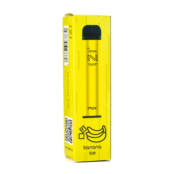 Одноразовая электронная сигарета IZI Max Banana Ice (Банан со льдом) 1600 затяжек в Челябинске