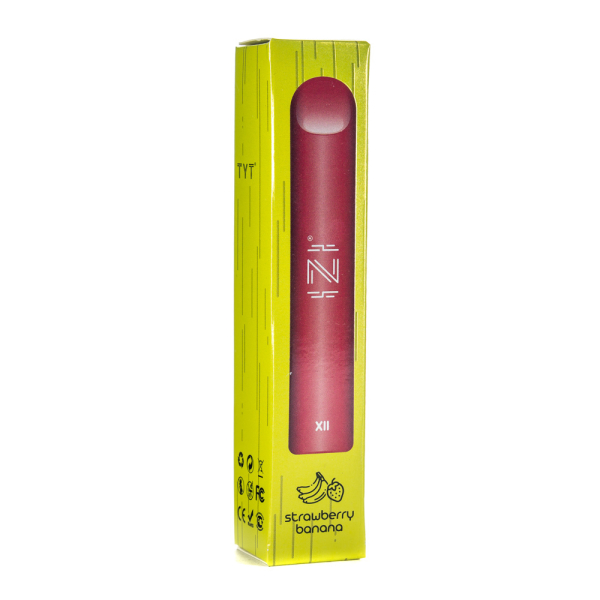 Одноразовая электронная сигарета IZI X2 Strawberry Banana (Клубника Банан) 800 затяжек в Челябинске