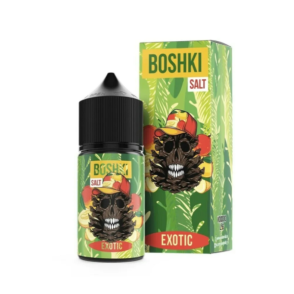 Жидкость BOSHKI Salt Exotic (Манго дыня хвоя) (30 мл, 20 мг/мл) в Челябинске