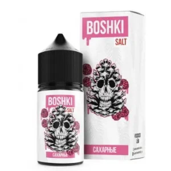 Жидкость BOSHKI Salt Сахарные (Малина варенье хвоя) (30 мл, 20 мг/мл) в Челябинске