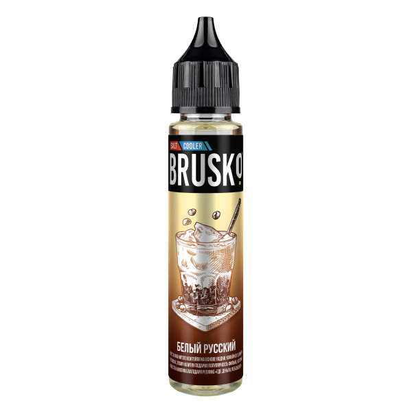 Жидкость Brusko Salt  Белый Русский 30 мл в Челябинске