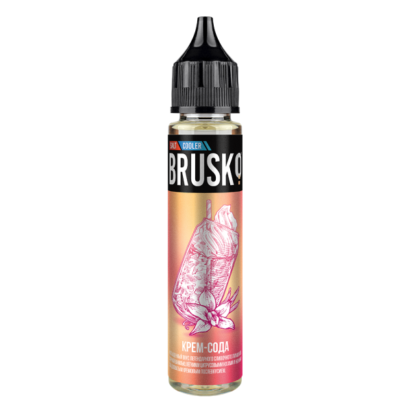 Жидкость Brusko Salt  Крем Сода 30 мл в Челябинске