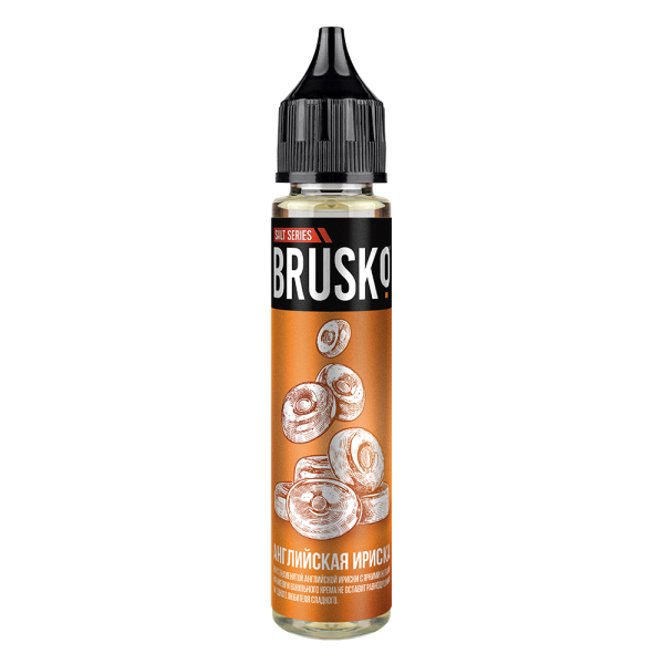 Жидкость Brusko Salt Английская Ириска 30 мл в Челябинске