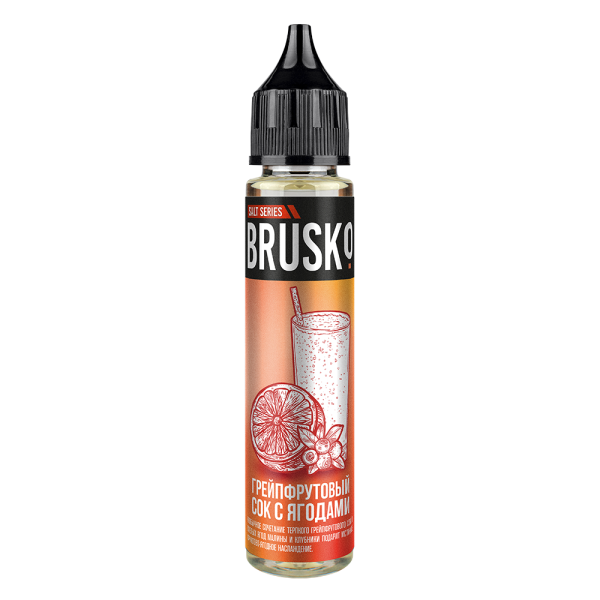 Жидкость Brusko Salt Грейпфрутовый Сок С Ягодами 30 мл в Челябинске