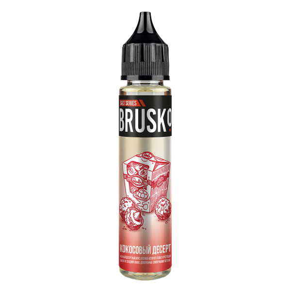 Жидкость Brusko Salt Кокосовый Десерт 30 мл в Челябинске