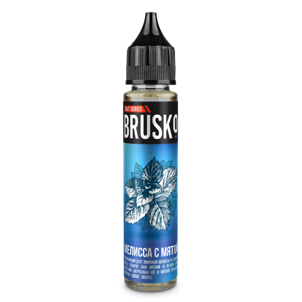 Жидкость Brusko Salt Мелиса С Мятой 30 мл в Челябинске