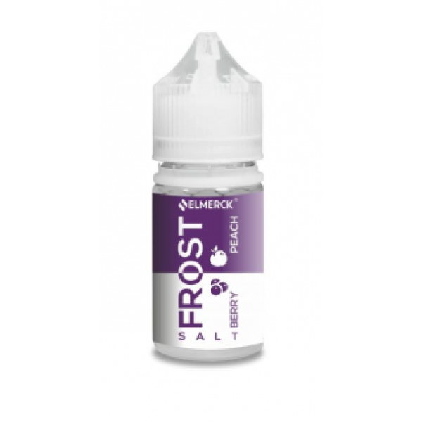 Жидкость Frost Salt Berry Peach (Персик С Черникой) (30 мл, 20 мг/мл) в Челябинске