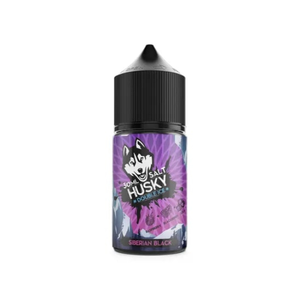 Жидкость Husky salt Double ice Siberian Black (Малина ежевика мята) (30 мл, 20 мг/мл) в Челябинске