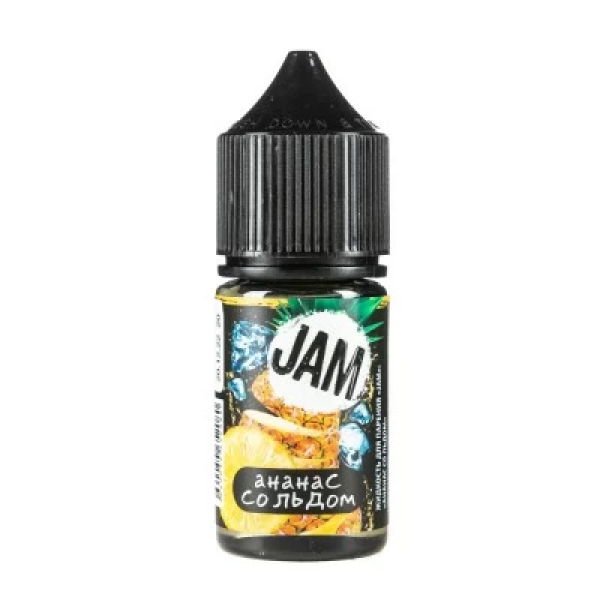 Жидкость Jam Suprime Salt Ананас с Холодом (30 мл, 50 мг/мл) в Челябинске