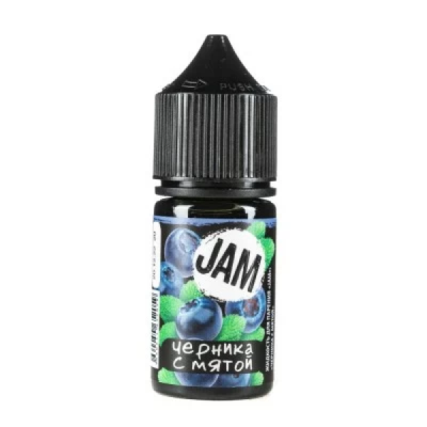 Жидкость Jam Suprime Salt Черника с Мятой (30 мл, 50 мг/мл) в Челябинске
