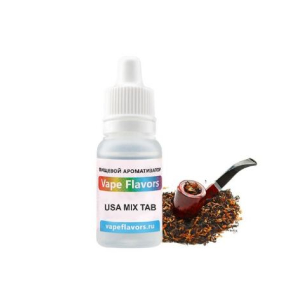 Ароматизатор Vape Flavors Usa Mix (Трубчатый табак) 10мл в Челябинске