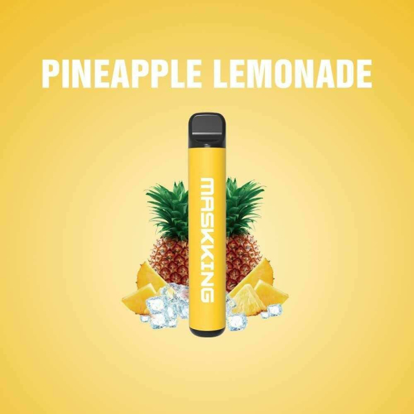 Одноразовая электронная сигарета Maskking High Pro Pineapple Lemonade (Ананасовый Лёд) 1000 затяжек в Челябинске
