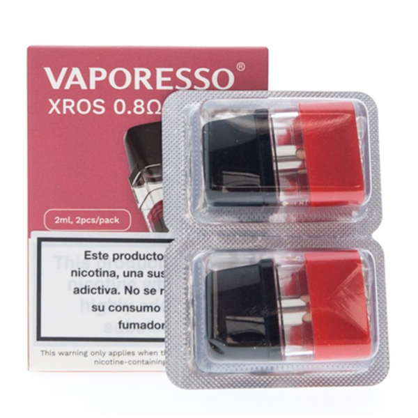 Упаковка картриджей Vaporesso XROS Series 0.8 ohm Pod 2 ml (в упаковке 2 шт) в Челябинске