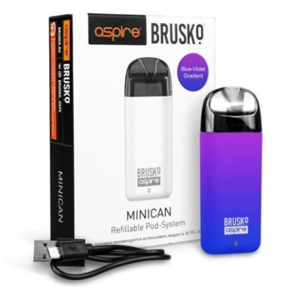 Brusko MINICAN 2 (400 мАч, Синий,фиолетовый) в Челябинске