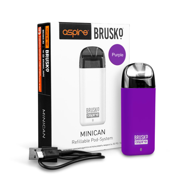 Brusko MINICAN 2 (400 мАч, Фиолетовый) в Челябинске