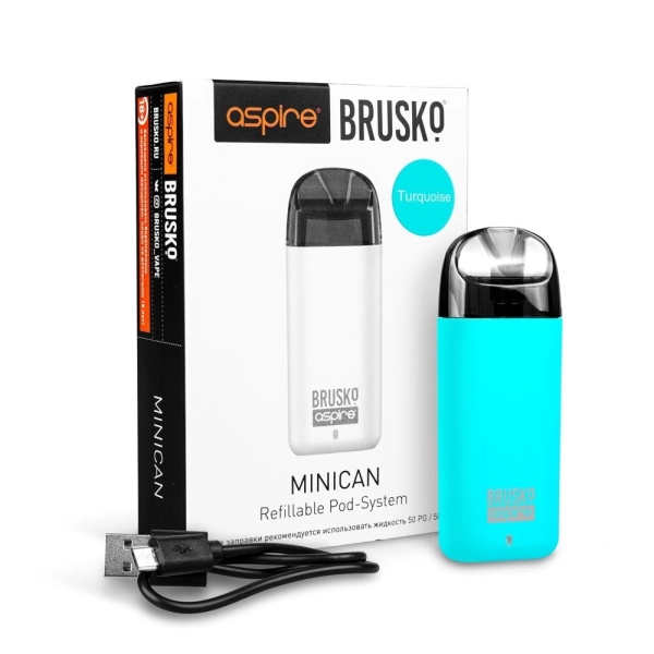 Brusko MINICAN plus (850 мАч, Бирюзовый) в Челябинске