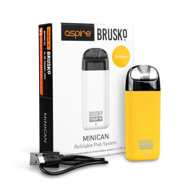 Brusko MINICAN plus (850 мАч, Желтый) в Челябинске