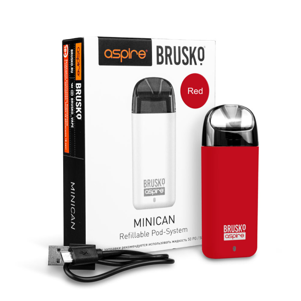 Brusko MINICAN plus (850 мАч, Красный) в Челябинске