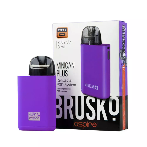 Brusko MINICAN plus (850 мАч, Фиолетовый) в Челябинске