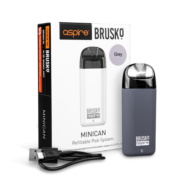 Brusko MINICAN (350 мАч, Серый) в Челябинске