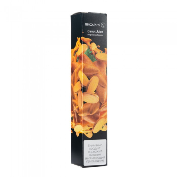 SOAK S Carrot Juice (Морковный фреш), 2500 тяг в Челябинске