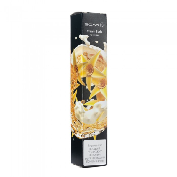 SOAK S Cream Soda (Крем сода), 2500 тяг в Челябинске