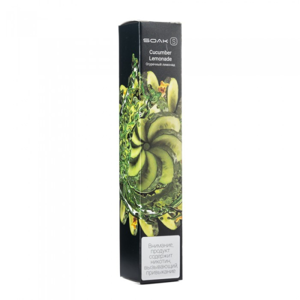 SOAK S Cucumber Lemonade (Огуречный лимонад), 2500 тяг в Челябинске