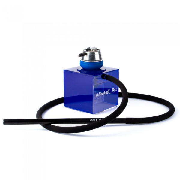 Кальян Hookah Box Blue синий (20 см) в Челябинске