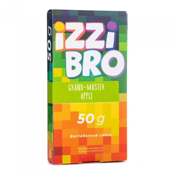 Смесь IZZIBRO GRAND master Apple (Ледяное Зеленое Яблоко) 50 гр в Челябинске
