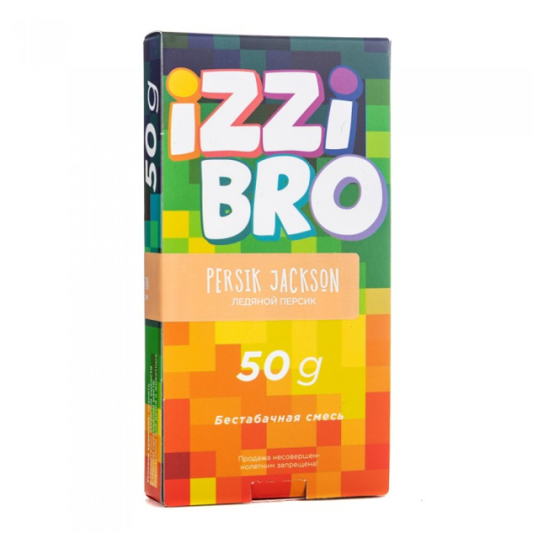 Смесь IZZIBRO Persik JACKSON (Ледяной Персик) 50 гр в Челябинске