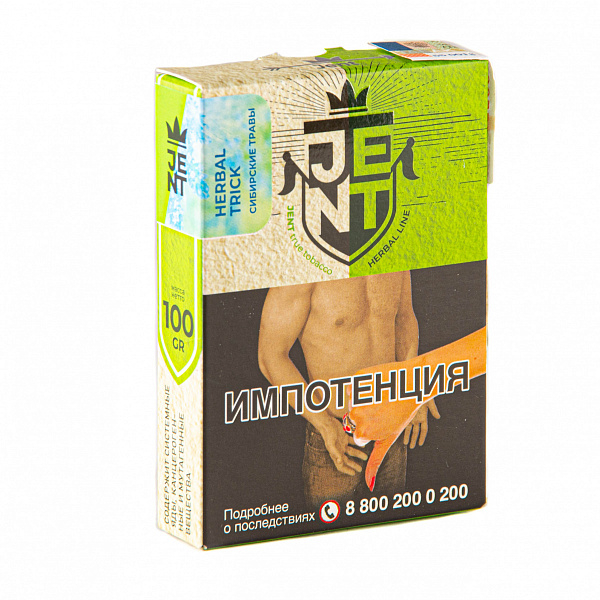 Табак Jent Herbal Herbal Trick (Сибирские Травы) 100 гр в Челябинске