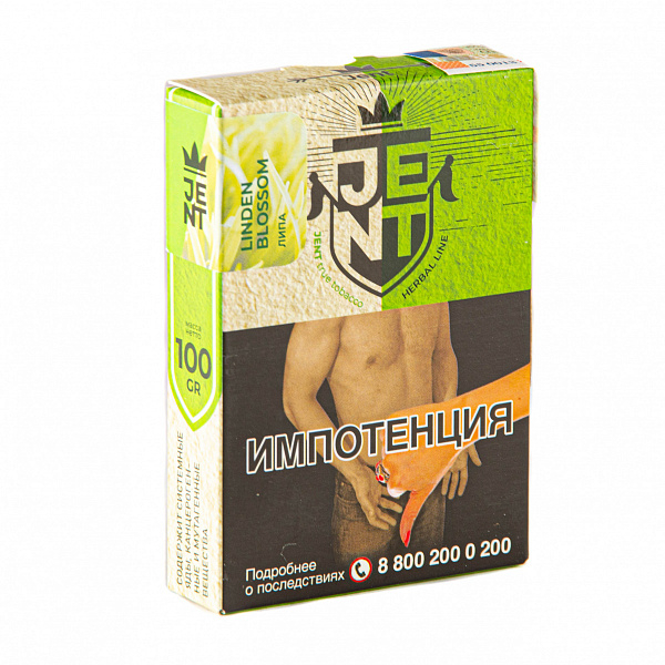 Табак Jent Herbal Linden Blossom (Липа) 100 гр в Челябинске