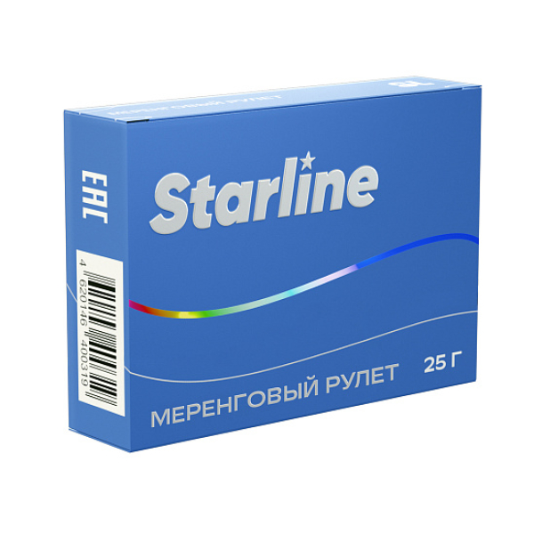 Табак Starline МЕРЕНГОВЫЙ РУЛЕТ 25 гр в Челябинске