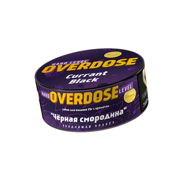 Табак OVERDOSE CURRANT BLACK 25 гр в Челябинске