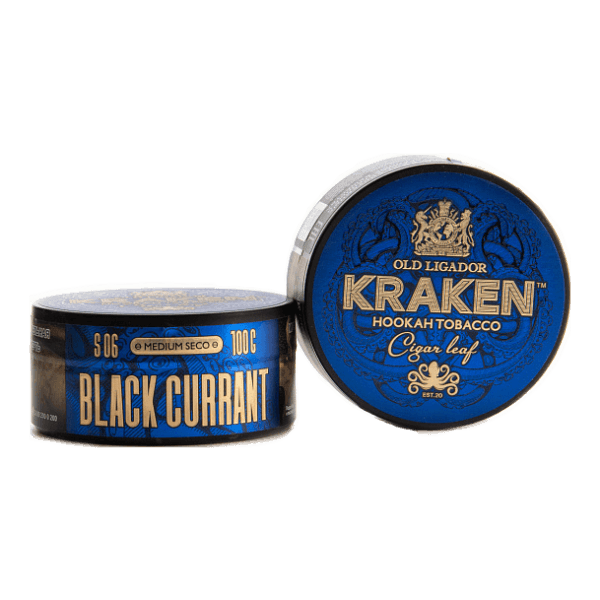 Табак Kraken Medium Seco Black Currant (Черная Смородина) 100 гр в Челябинске
