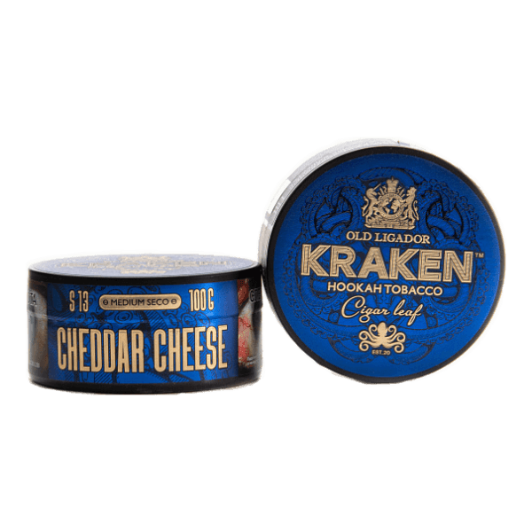Табак Kraken Medium Seco Cheddar Cheese (Сыр Чеддер) 100 гр в Челябинске