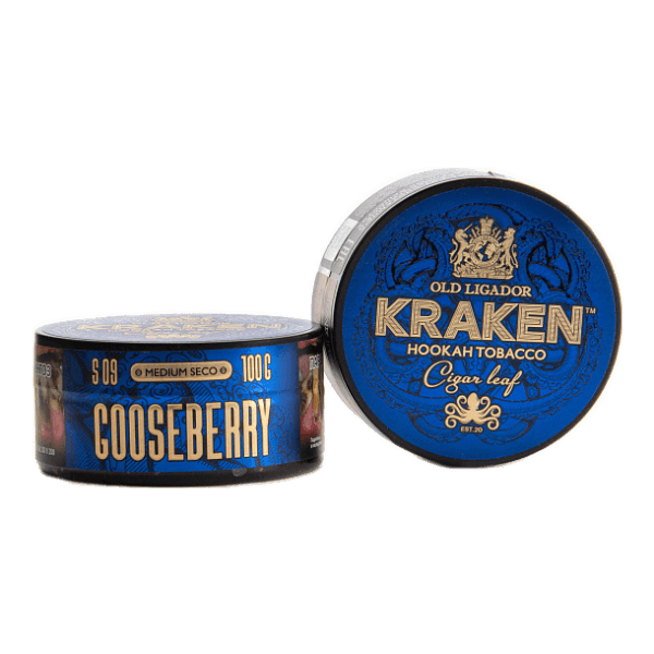 Табак Kraken Medium Seco Goozeberry (Крыжовник) 100 гр в Челябинске