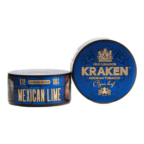 Табак Kraken Medium Seco Mexican lime (Мексиканский лайм) 100 гр в Челябинске