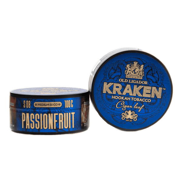 Табак Kraken Medium Seco Passion Fruit (Маракуйя) 100 гр в Челябинске