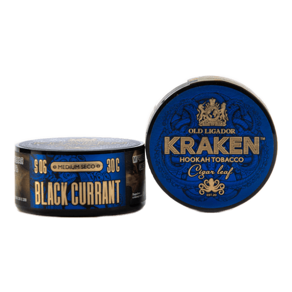 Табак Kraken Medium Seco Black Currant (Черная смородина) 30 гр в Челябинске