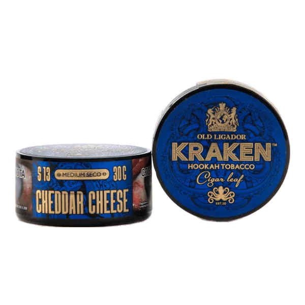 Табак Kraken Medium Seco Cheddar Cheese (Сыр Чеддер) 30 гр в Челябинске