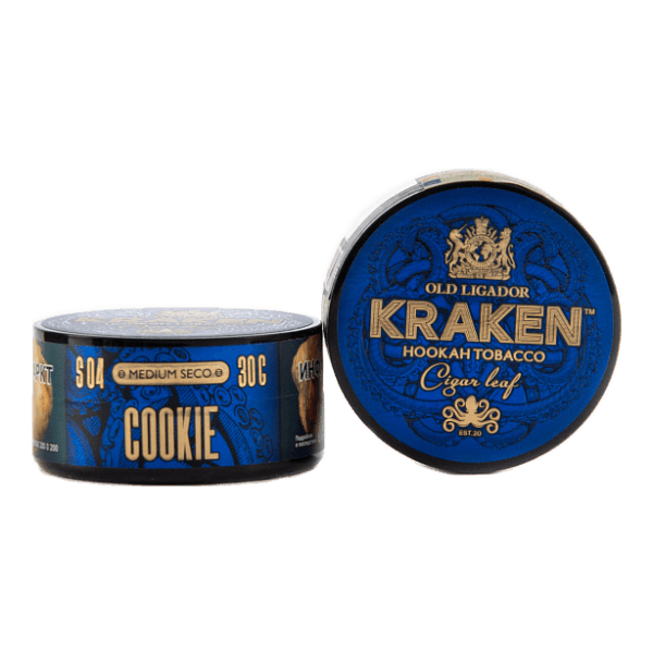 Табак Kraken Medium Seco Cookie (Печенье) 30 гр в Челябинске