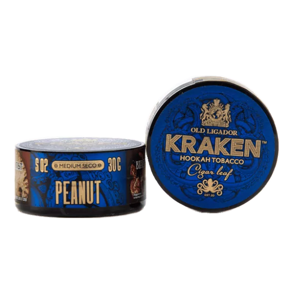 Табак Kraken Medium Seco Peanut (Арахис) 30 гр в Челябинске
