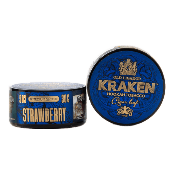 Табак Kraken Medium Seco Strawberr (Клубника) 30 гр в Челябинске