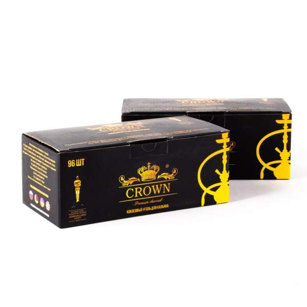 Уголь Crown Кокосовый 96 Шт (22 Мм) в Челябинске