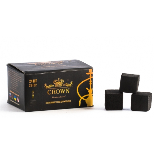 Уголь Crown Кокосовый 24 Шт (22 Мм) в Челябинске