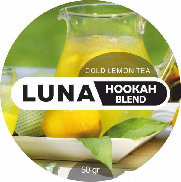 Табак Luna Cold Lemon Tea 50 грамм в Челябинске