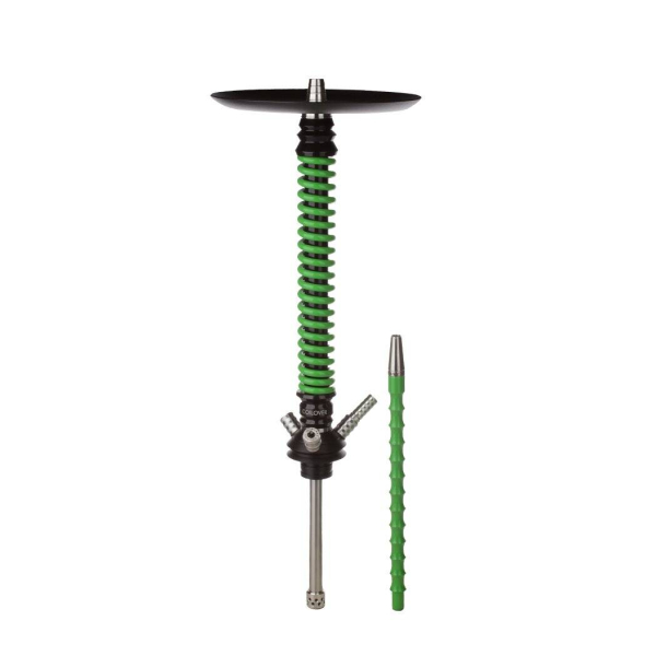 Кальян Mamay Customs Coilovers v12 Зеленый/Черный в Челябинске
